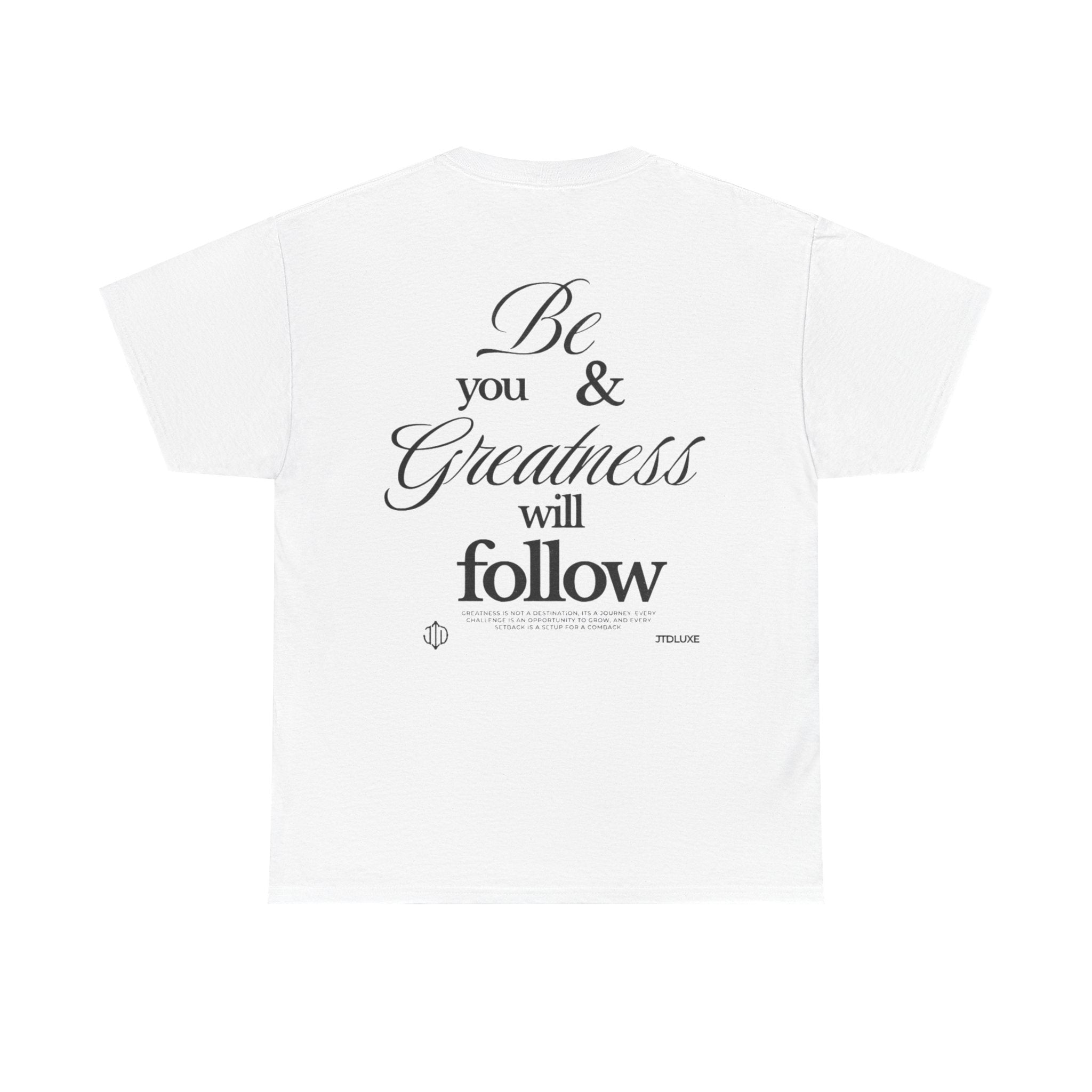JTDLUXE Inspirational t shirt